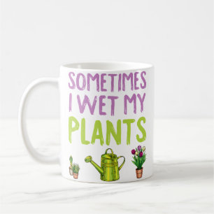 Caneca De Café Jardim é Minha Terapia Às Vezes Molho Minha Calça 