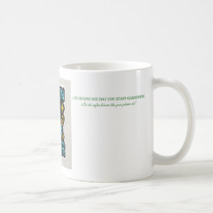 Caneca De Café Jardim e Taça de Café de Cotação Únicos.