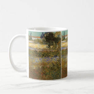 Caneca De Café Jardim Flor de Vincent van Gogh