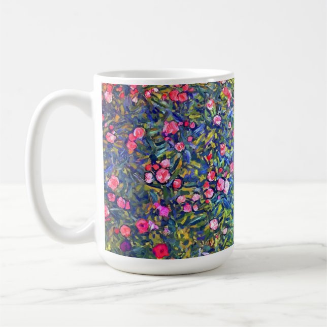 Caneca De Café Jardim Italiano Gustav Klimt (Esquerda)