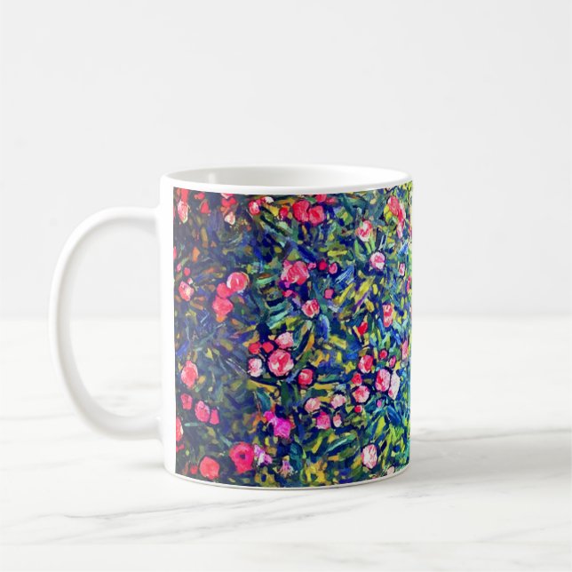 Caneca De Café Jardim Italiano Gustav Klimt (Esquerda)