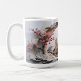 Caneca De Café Jardim Japonês Tranquilo - Serene 3D Mug