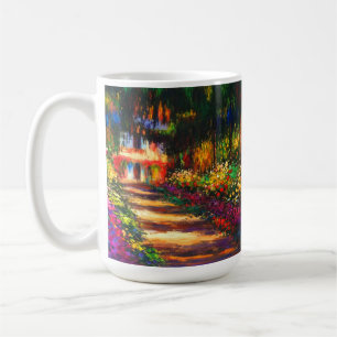 Caneca De Café Jardim Monet em Giverny