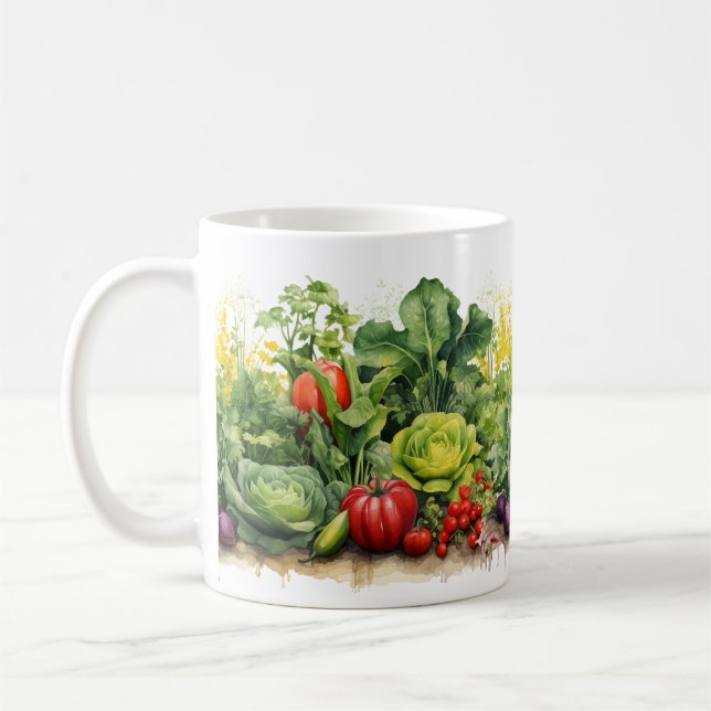 Caneca De Café Jardim vegetal (Esquerda)
