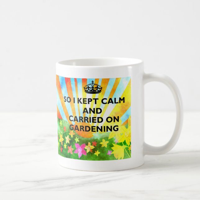 Caneca De Café Jardinagem (Direita)