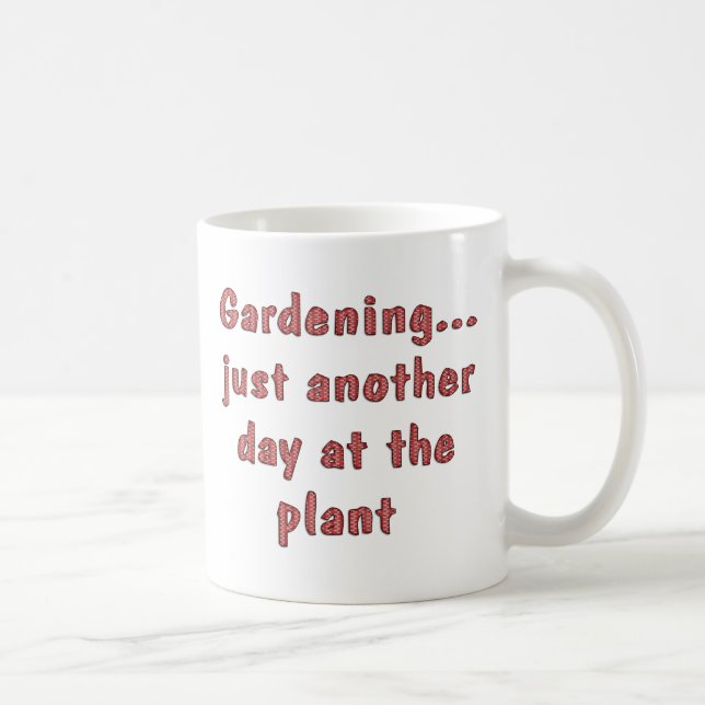 Caneca De Café Jardinagem (Direita)