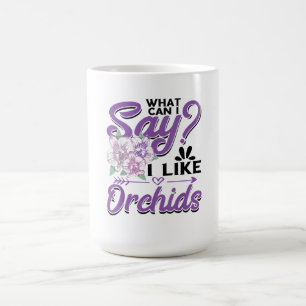 Caneca De Café Jardinagem de Orquídeas