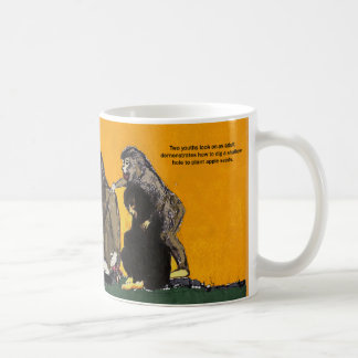 Caneca De Café Jardinagem de Sasquatch