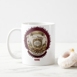 Caneca De Café Jardineiro-Chefe | Jardim de Herança Britânica Per