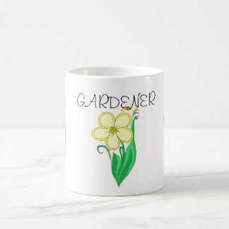 Caneca De Café Jardineiro de Flores