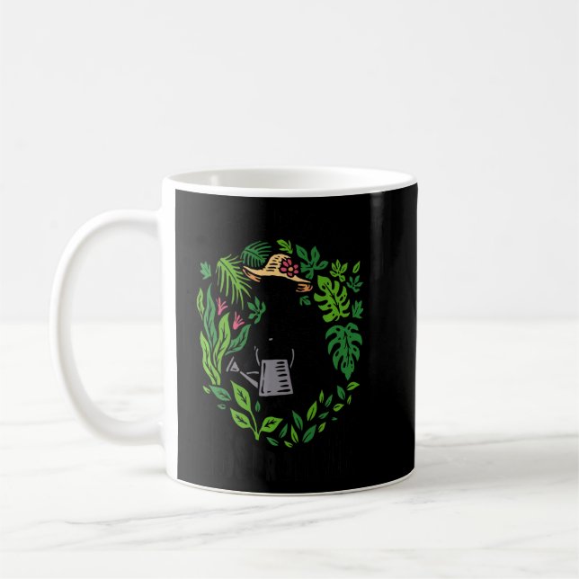Caneca De Café Jardineiro Mais Plantas Menos Problemas (Esquerda)