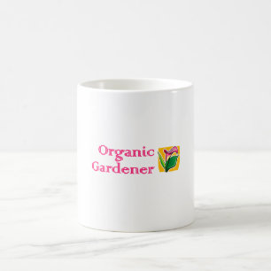 Caneca De Café Jardineiro Orgânico - Lírios Calla