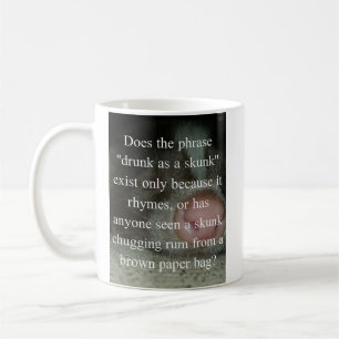 Caneca De Café Jaritataca engraçada