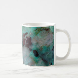 Caneca De Café Jasper Crisocola Azul
