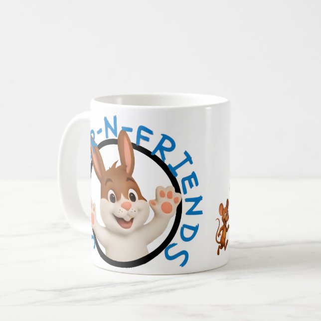 Caneca De Café Jasper-n-friends Mug (Frente Esquerda)