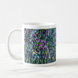 Caneca De Café Jatos-tinteiro e flores-lilás