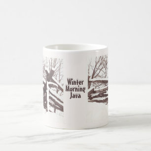 Caneca De Café Java MUG da Manhã de inverno