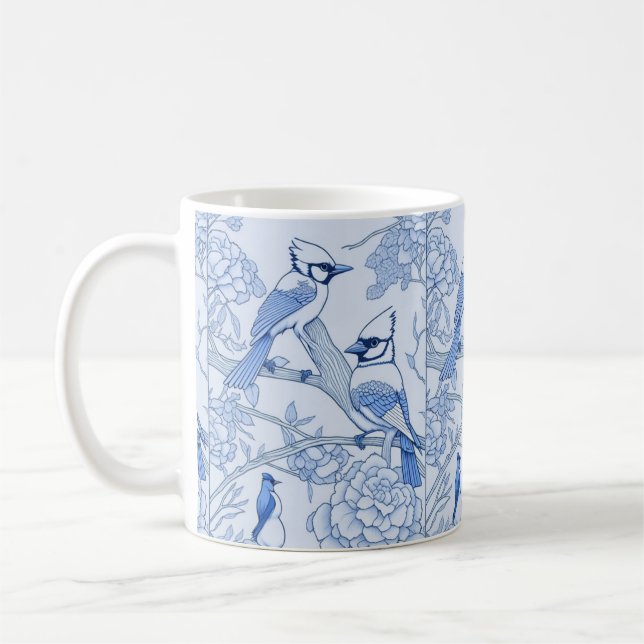 Caneca De Café Jay azul (Esquerda)