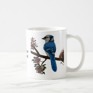 Caneca De Café Jay azul personaliza