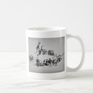 Caneca De Café Jazz de Nova Orleães