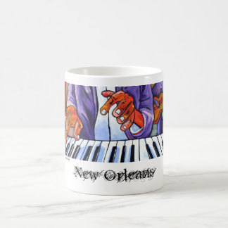 Caneca De Café Jazz de Nova Orleães