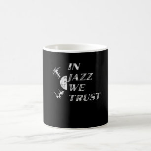 Caneca De Café Jazz Music Vintage - Café Engraçado