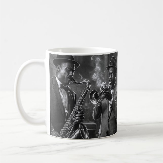 Caneca De Café Jazz Smoke Street Soul (Esquerda)