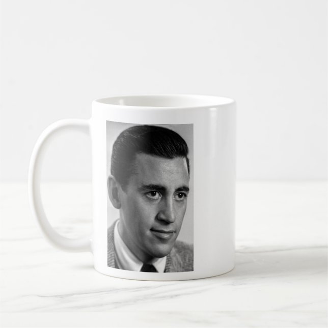 Caneca De Café JD Salinger (Esquerda)