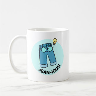 Caneca De Café Jean-ius Denim Pants Pun Mug