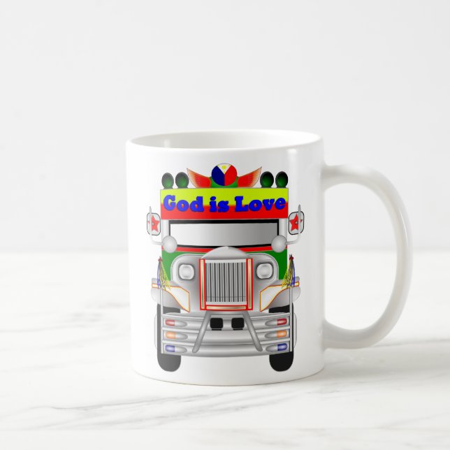 Caneca De Café Jeepney do wow Filipinas (Direita)