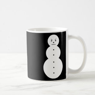 Caneca De Café Jeezy Boneco de Neve - Boneco de Neve Raivoso Hiph