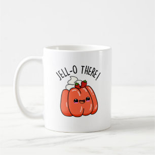 Caneca De Café Jello Lá Engraçado Laranja Jello Pun