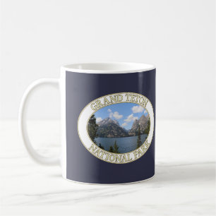 Caneca De Café Jenny Lake em Grand Teton National Park em Wyoming