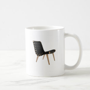 Caneca De Café JENS RISOM pela cadeira moderna da correia do meio