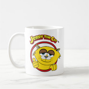 Caneca De Café Jerry, O Gato Atira O Café.