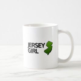 Caneca De Café Jersey Girl