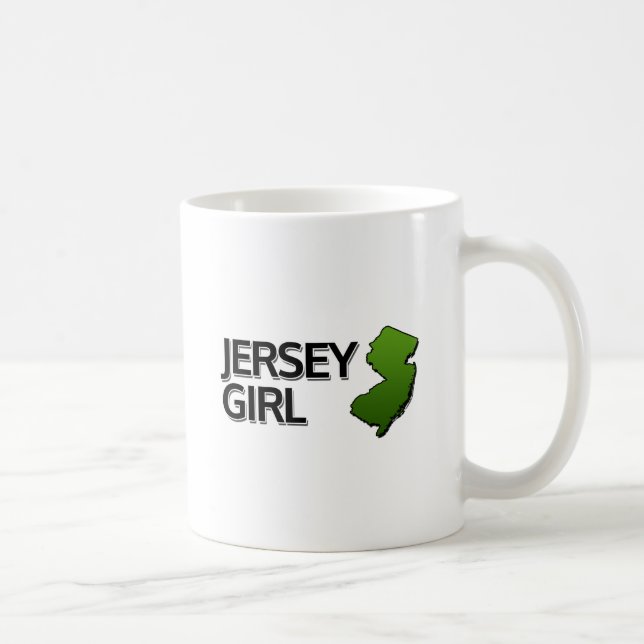 Caneca De Café Jersey Girl (Direita)