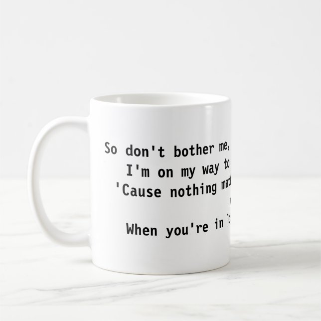 Caneca De Café Jersey Girl Mug (Esquerda)