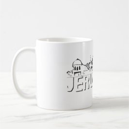 Caneca De Café Jerusalem Café Mug