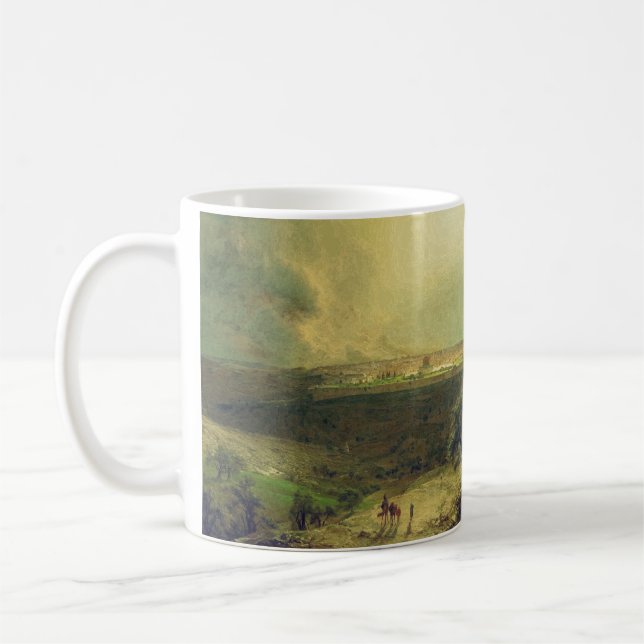 Caneca De Café Jerusalém do Monte das Oliveiras (Esquerda)