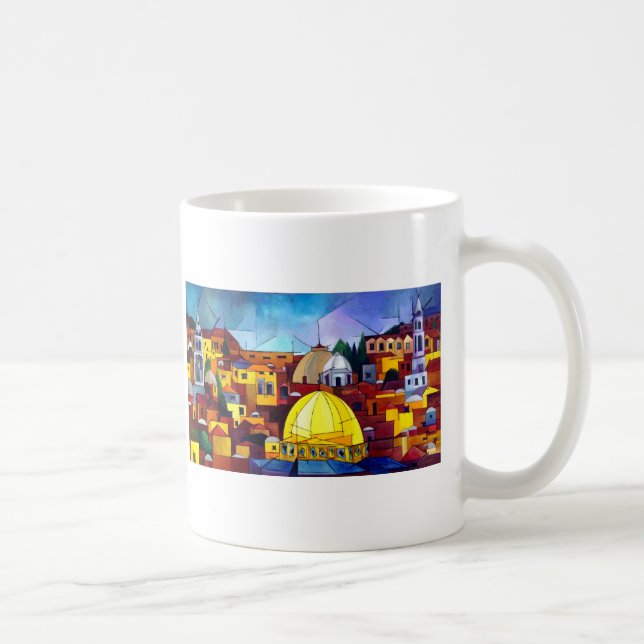 CANECA DE CAFÉ JERUSALEM HEART (Direita)