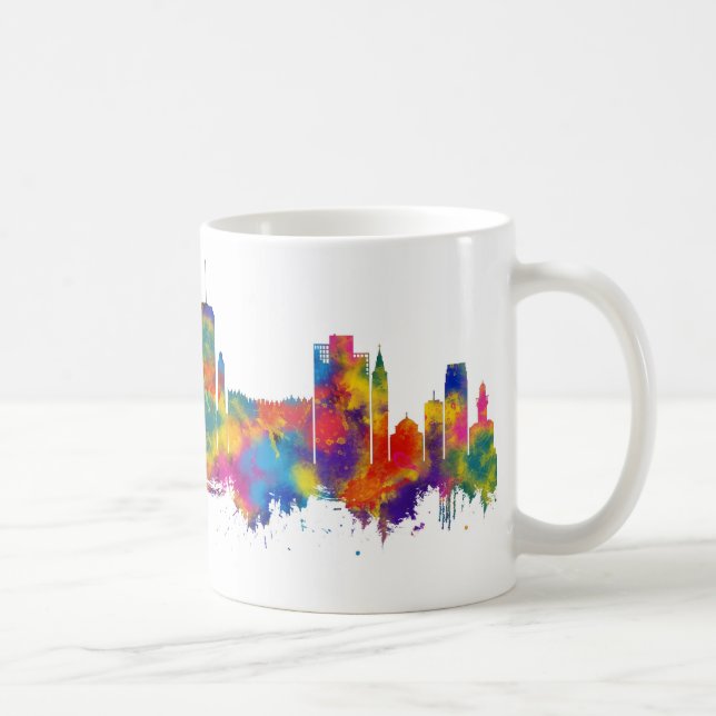 Caneca De Café Jerusalém Israel Skyline (Direita)