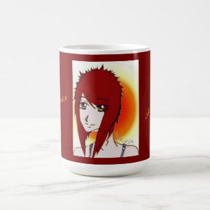 Caneca De Café Jessica, desenhista, autorretrato