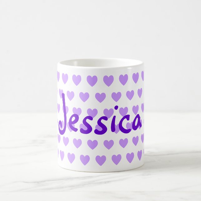 Caneca De Café Jessica em Roxo (Centro)