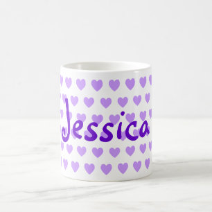 Caneca De Café Jessica no roxo