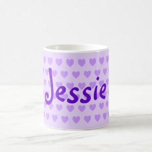 Caneca De Café Jessie no roxo