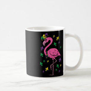 Caneca De Café Jester Pink Flamingo Bird Animal Cute Mardi Gras C