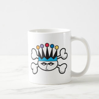 Caneca De Café jester Skull e Crossbones