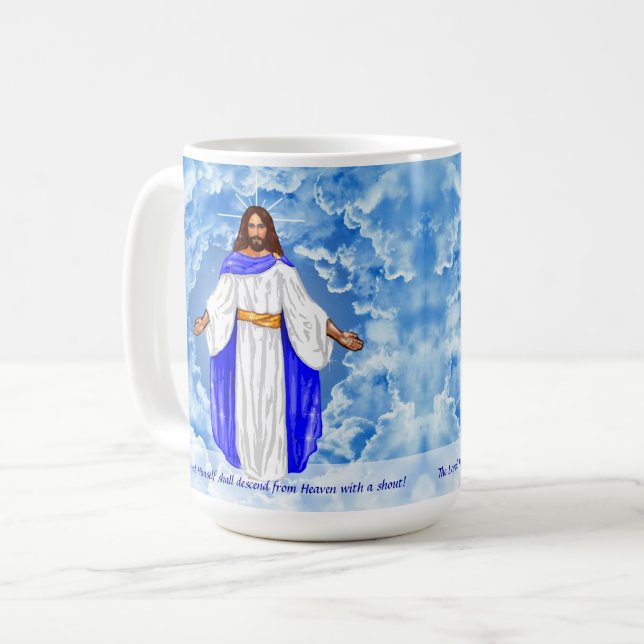Caneca De Café Jesus (Frente Esquerda)