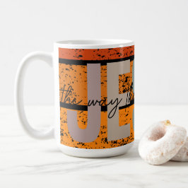 Caneca De Café Jesus, a forma como a verdade e a vida estão no pô